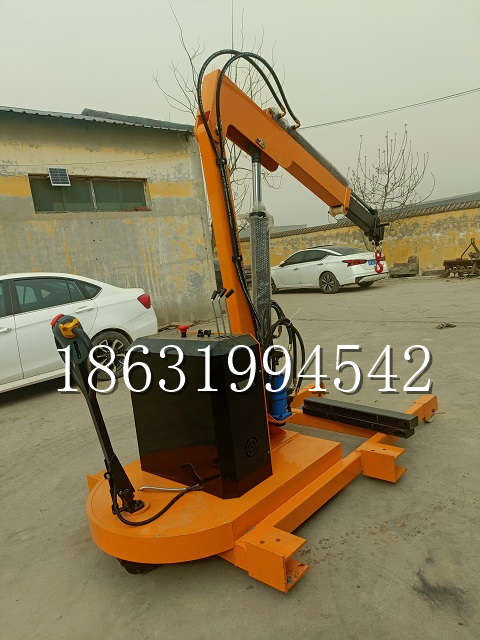 云林县自卸车厢随车吊 自制轮式四不像起重机 四驱平板吊 5吨 贵盛